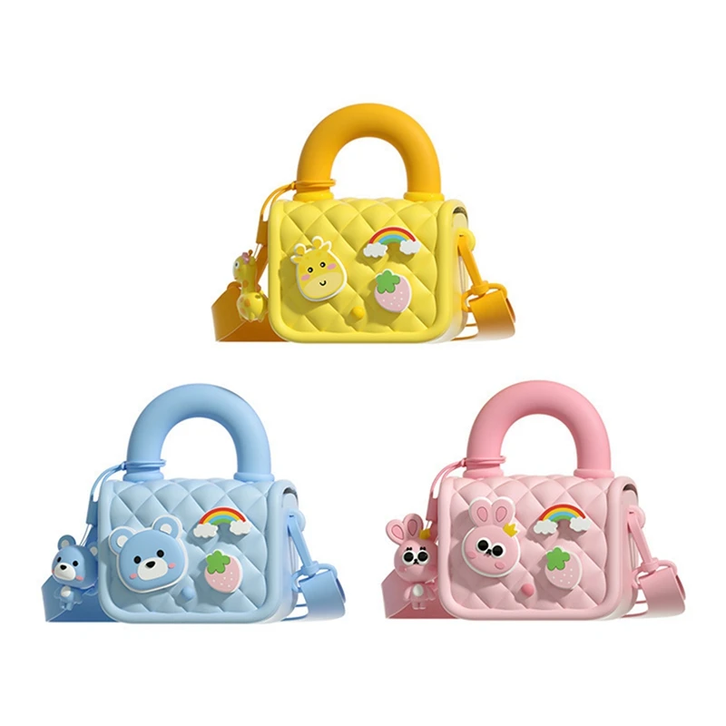 RISE-Multifunctional Children's Camera Bag Portable Cute Handheld Coin Purse Camera Accessories