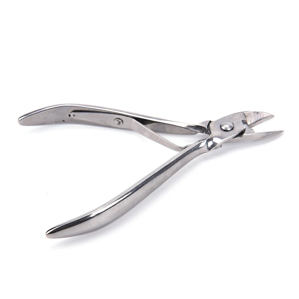 

Щипцы для стрижки кутикулы из нержавеющей стали, машинка для стрижки ногтей, маникюра, педикюра, прецизионный триммер для омертвевшей кожи, ухода за кутикулой, спа-использование