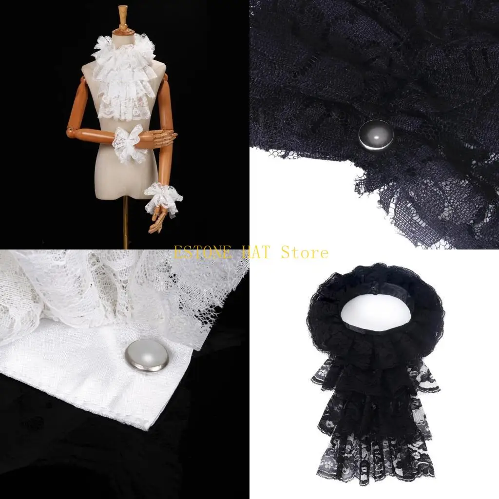 49mf-conjunto-cuello-y-punos-encaje-estilo-victoriano-con-volantes-traje-colonial