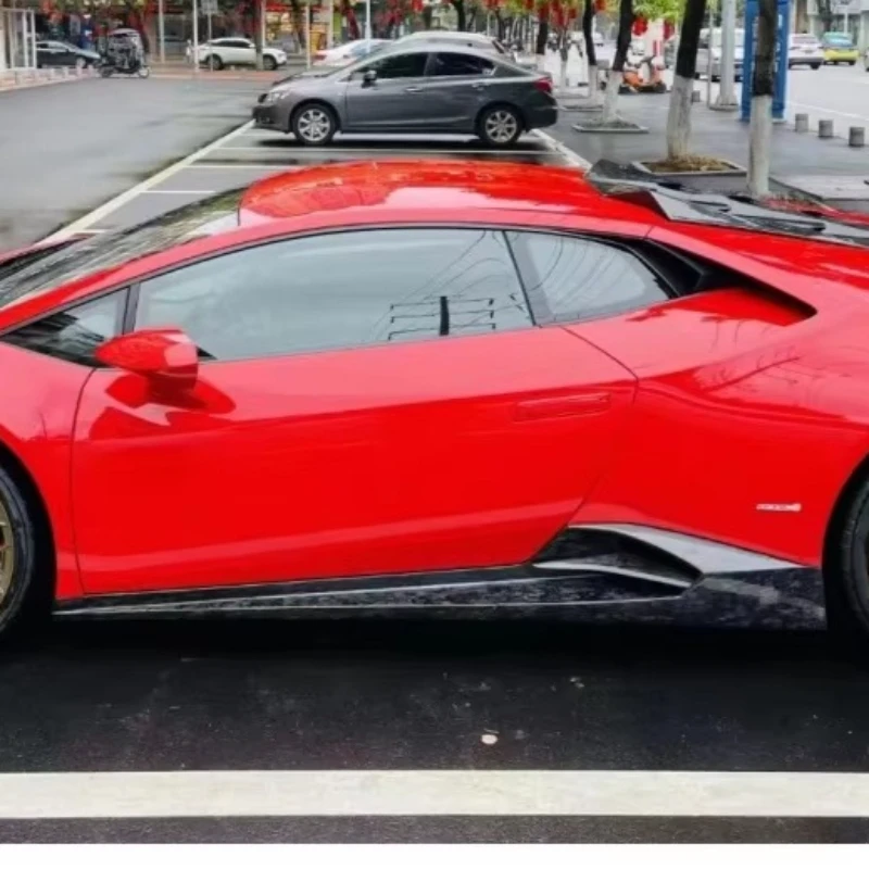 

Lightweight Body Side Edge Accessories for Lamborghini Huracan LP610 Upgraded M-style Forged Carbon Fiber Side Skirt Body Kit