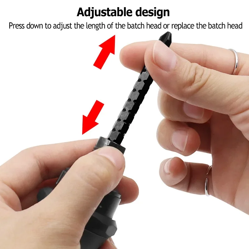 Household Driver Head Disassembly Mobile Phone Computer Maintenance Combination Tool Set Multipurpose Fat Ratchet Screwdriver