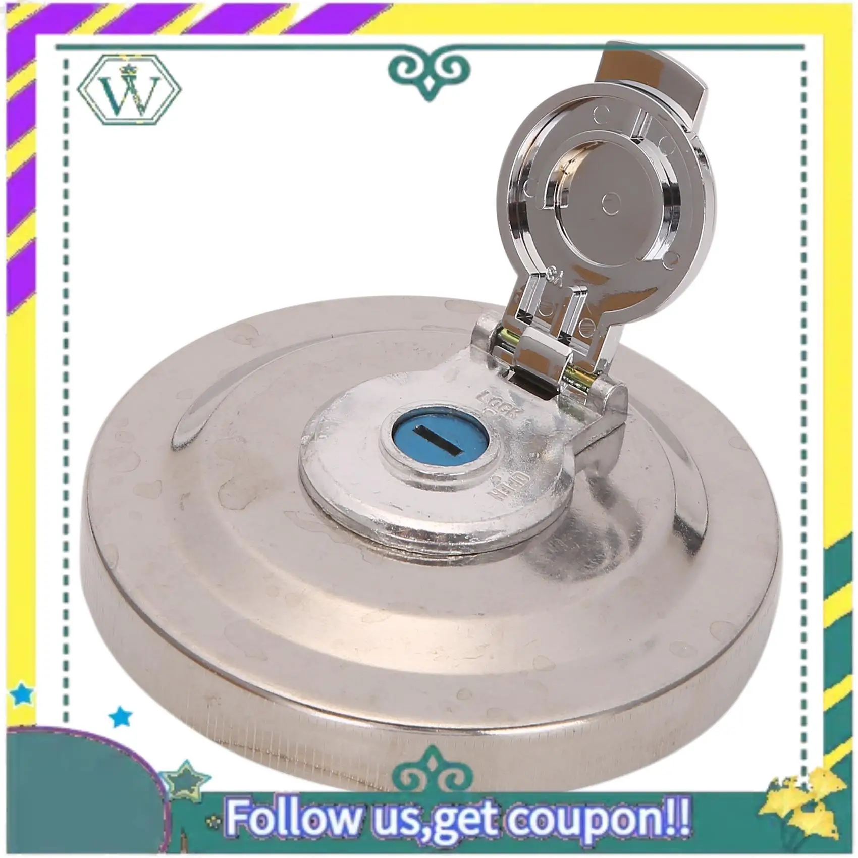 

A82U-Car Fuel Tank Cap Fit For Hitachi Excavator EX120-5 EX100-3 EX1 4361638 AT321249