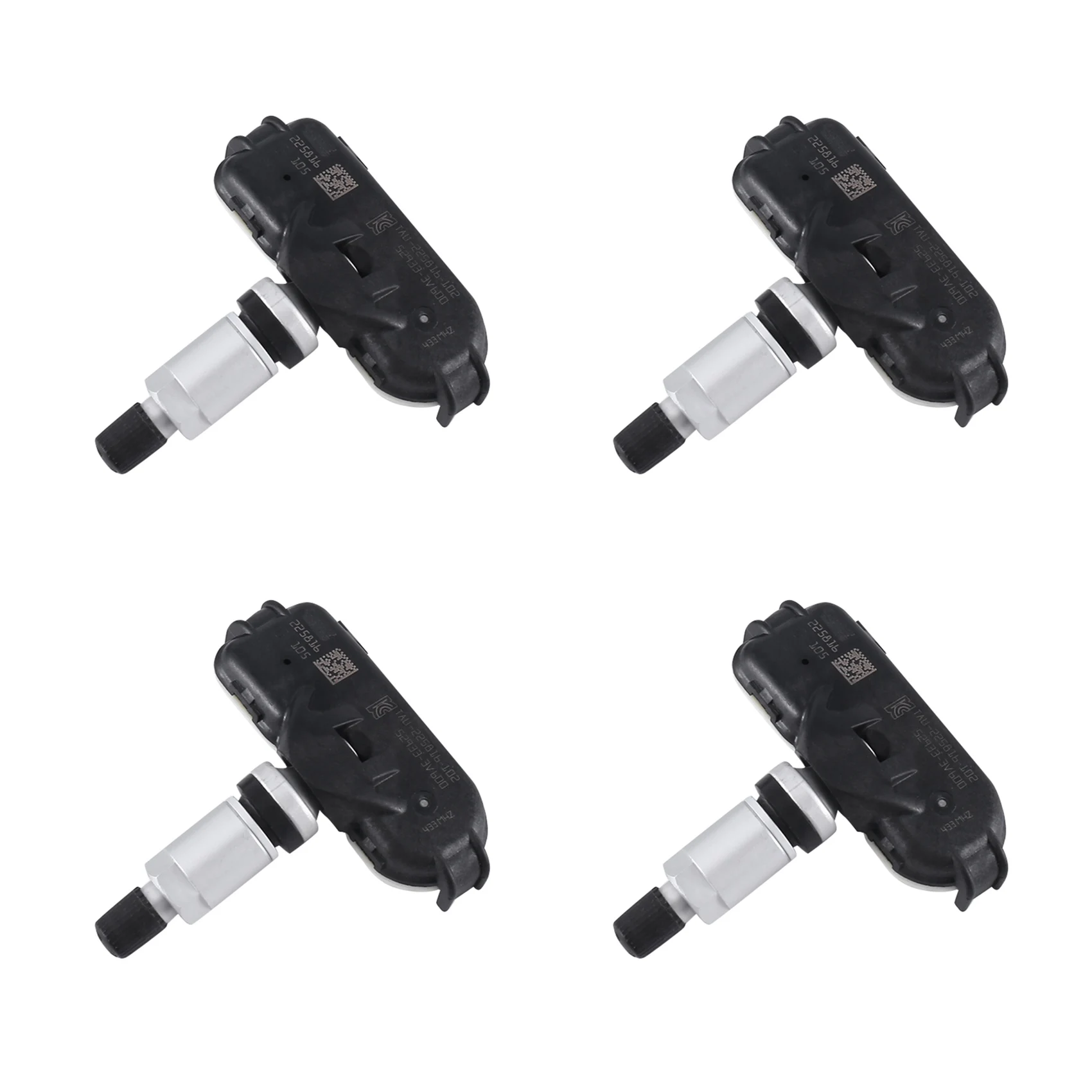 

Set of 4 Tire Pressure Sensor TPMS 52933-3V600 for Hyundai Grandeur I40 Kia Rio UB 529333V600