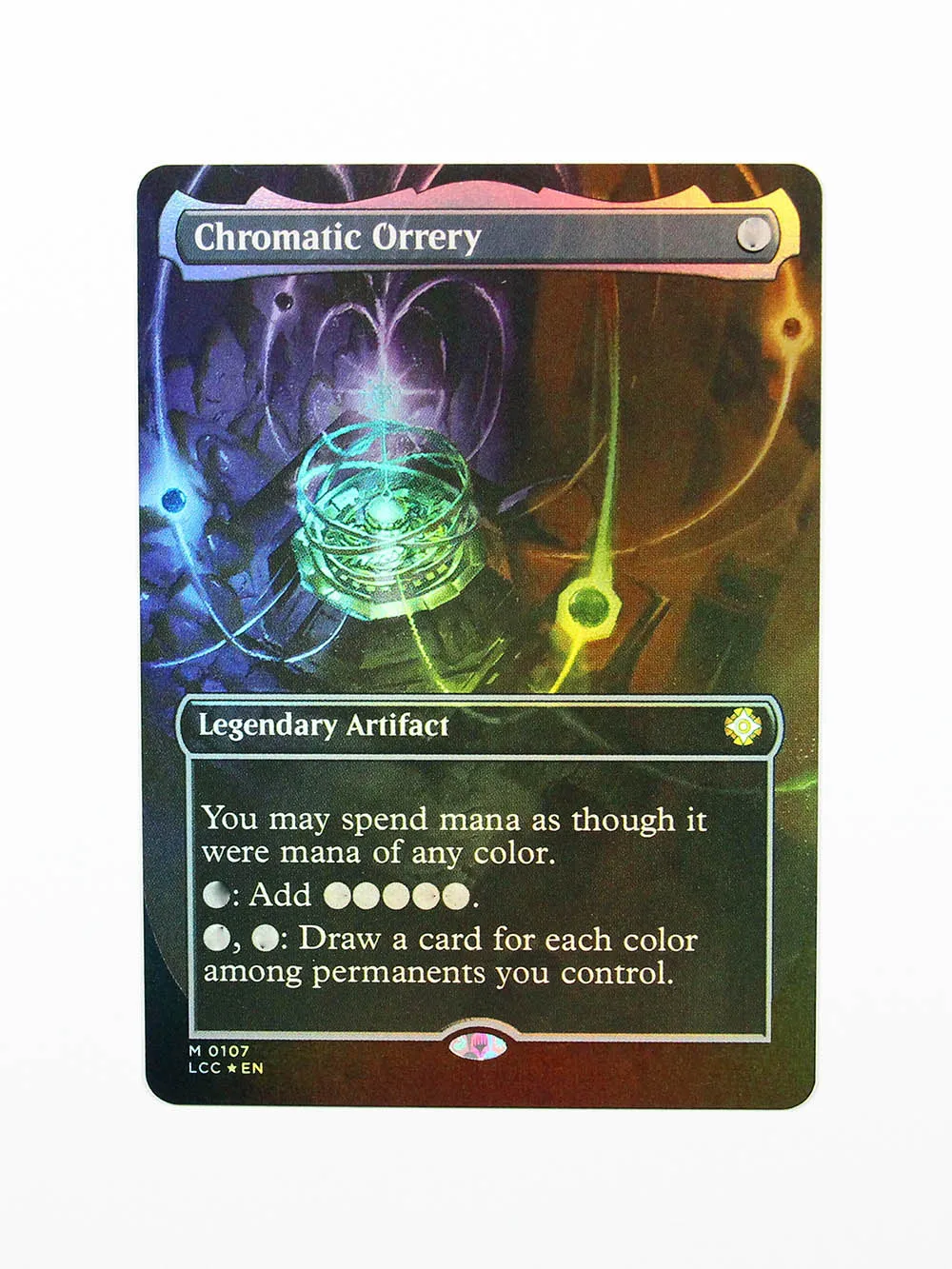 Foil5 TCG Magical Proxy การ์ดคุณภาพ Edgar Chromatic Atraxa Wheel of Fortune Excalibur Gathering Board การ์ด Proxy