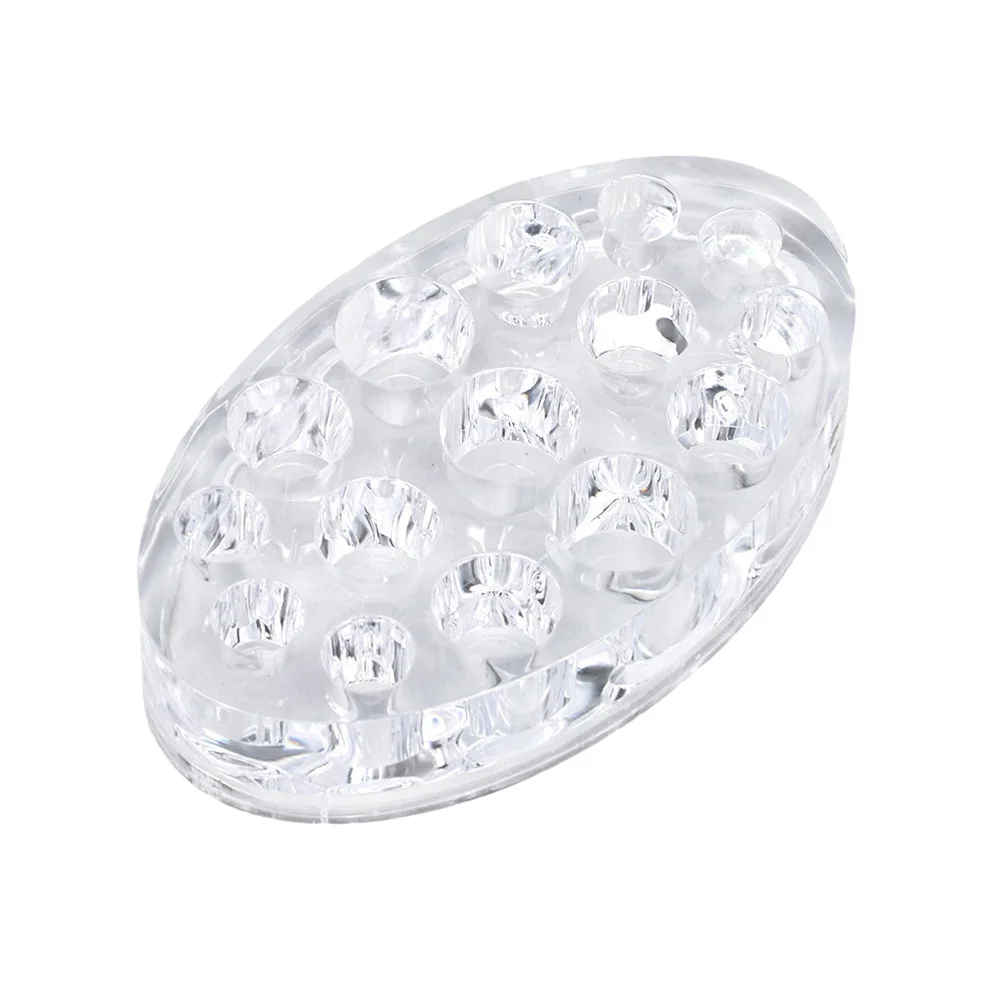 

Ellipse Transparent Pigment Shelf Acrylic Ink Cup Holder Stand Suitable for Tattoo Ink Pigment Storage Accessories