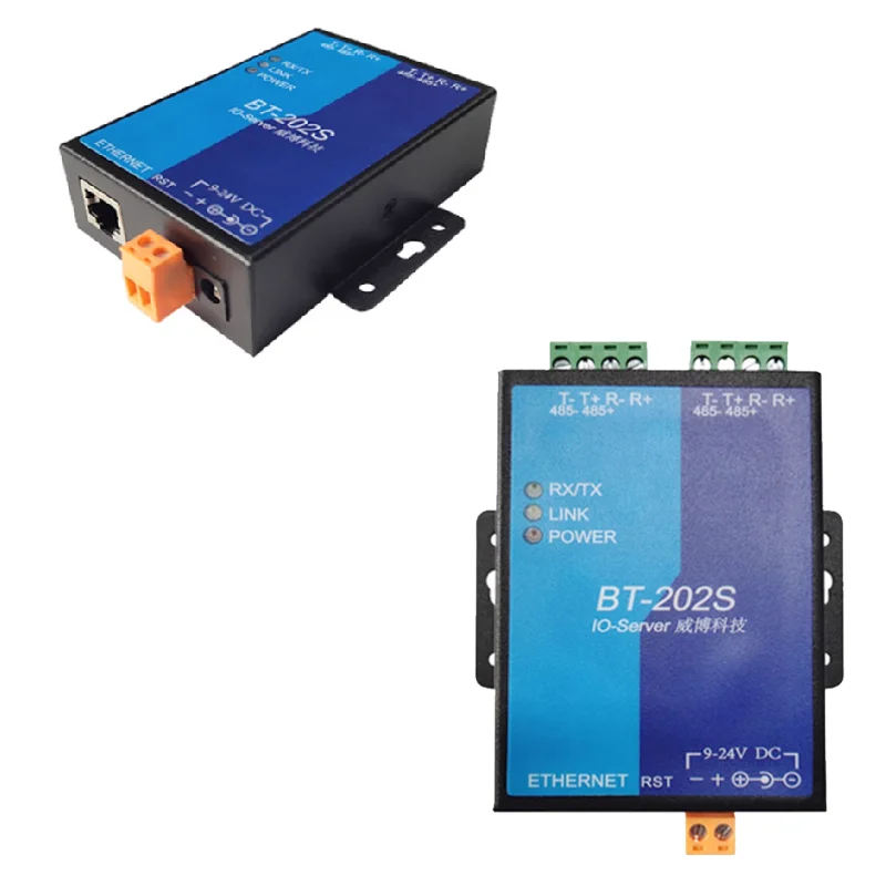 2-port RS485 to Ethernet serial server RS485 to Ethernet network port TCP/IP to serial port IoT module communication network