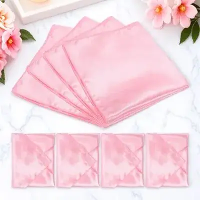 8 قطعة المناديل القماش ماصة للماء لطاولة الطعام حفل زفاف الحدث القماش منديل النسيج الجدول منديل #6