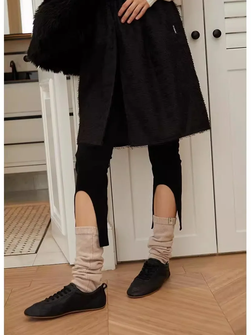 

Brand Tassel Trimmed ter Ne Dr High Waist Color Versatile Sle for 30-34 Years Old Women