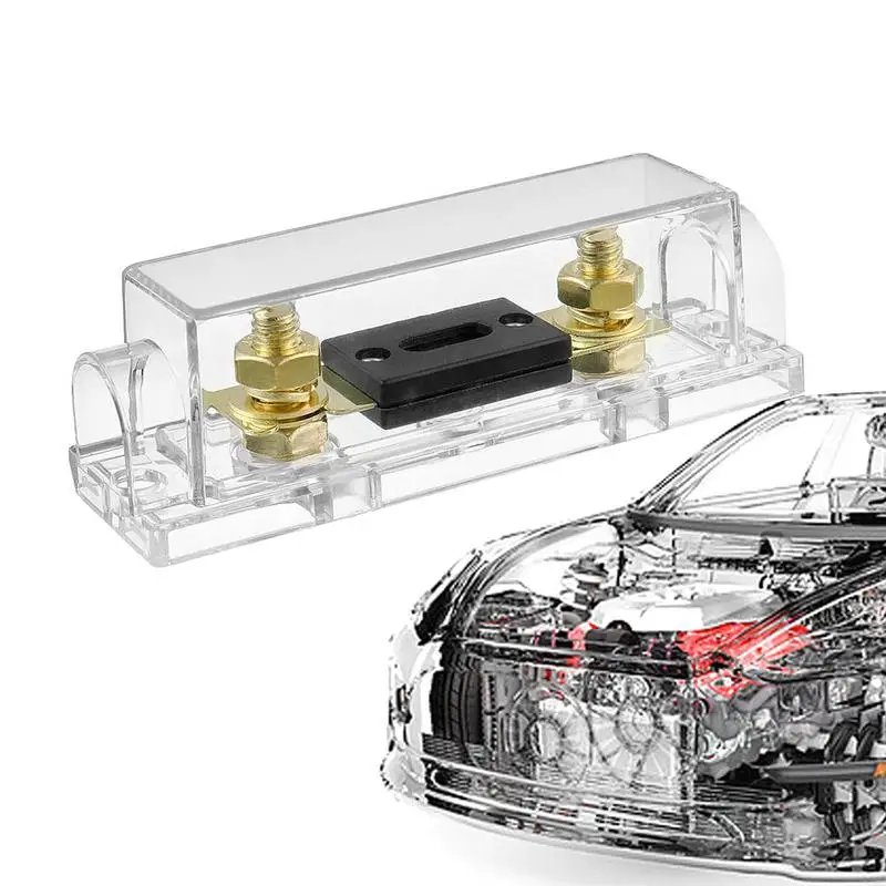 

Держатель предохранителя ANL с плавким предохранителем ANL, 100 А/200 А/300 А, дополнительный набор предохранителей с держателем предохранителя, Набор держателей предохранителей, используемых для автомобильного аудио и другого