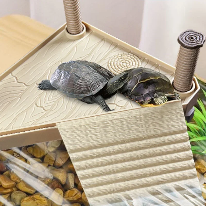 

Reptile Tortoise Lizard Deep Water Rest Platform Turtles Tank High Water Level Platforms Turtle Sunbathing Platfor Floating Isla