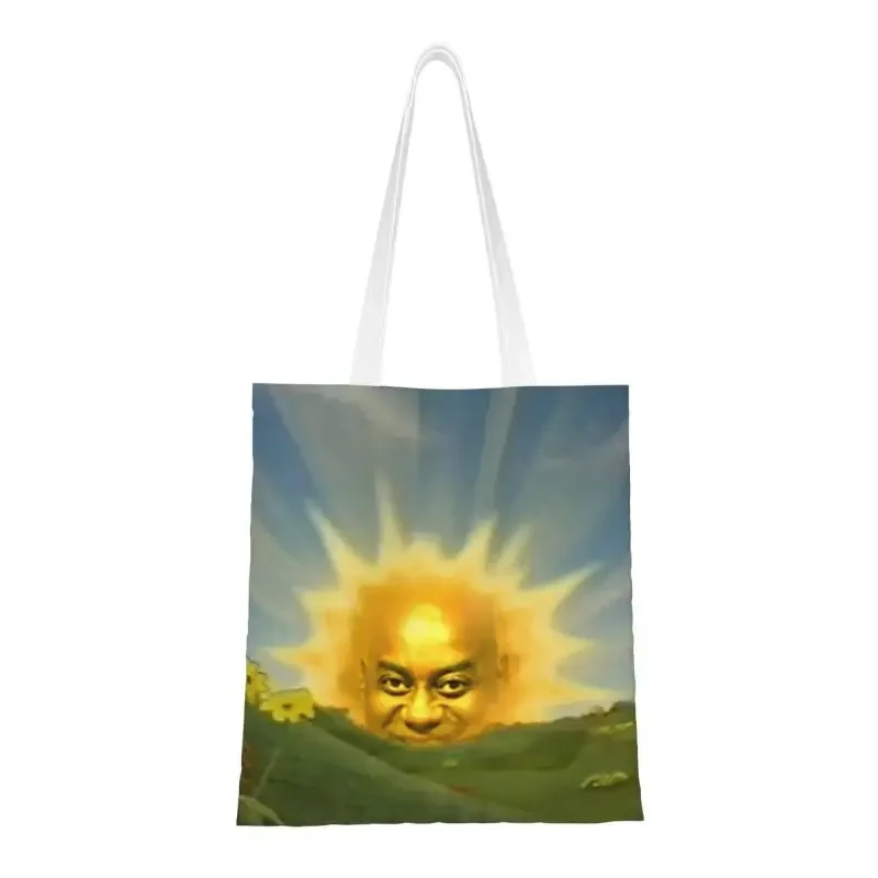 

Fashion Printing Ainsley Harriott In The Sun Sunrise Shopping Tote Bags Portable Canvas Shopper Shoulder Tv Show Meme Handbag