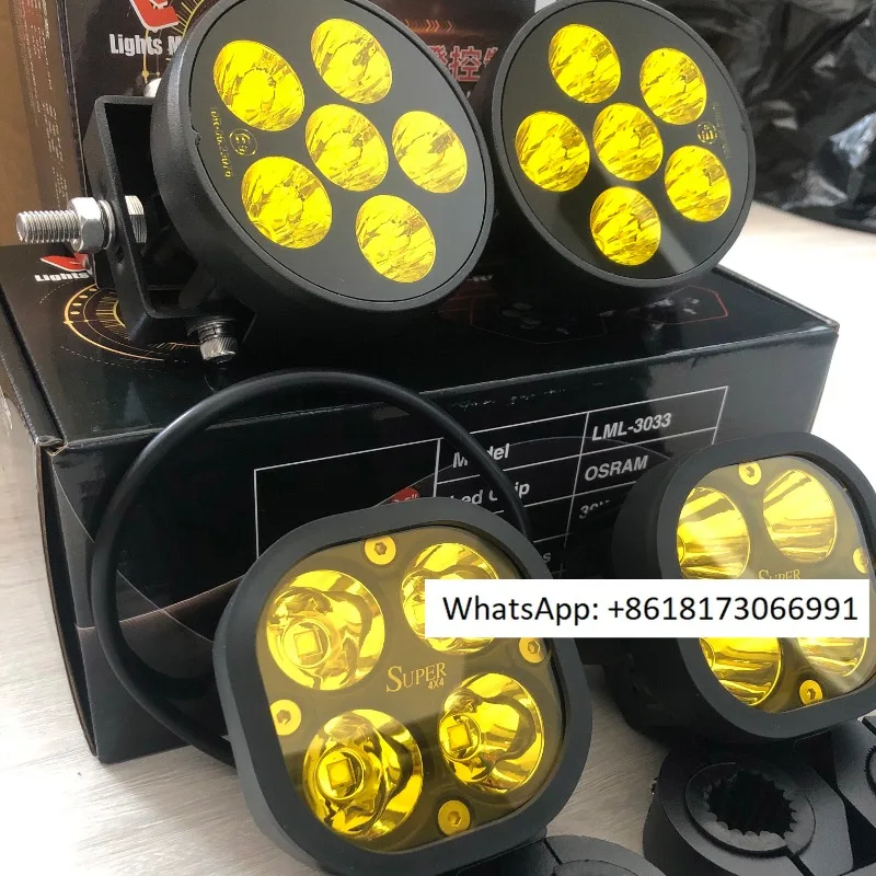 

Liming Six Plants Plus Four Beads, One Drag and Four Spotlights, Motorcycle Equipment Modified Strong Flash Lights