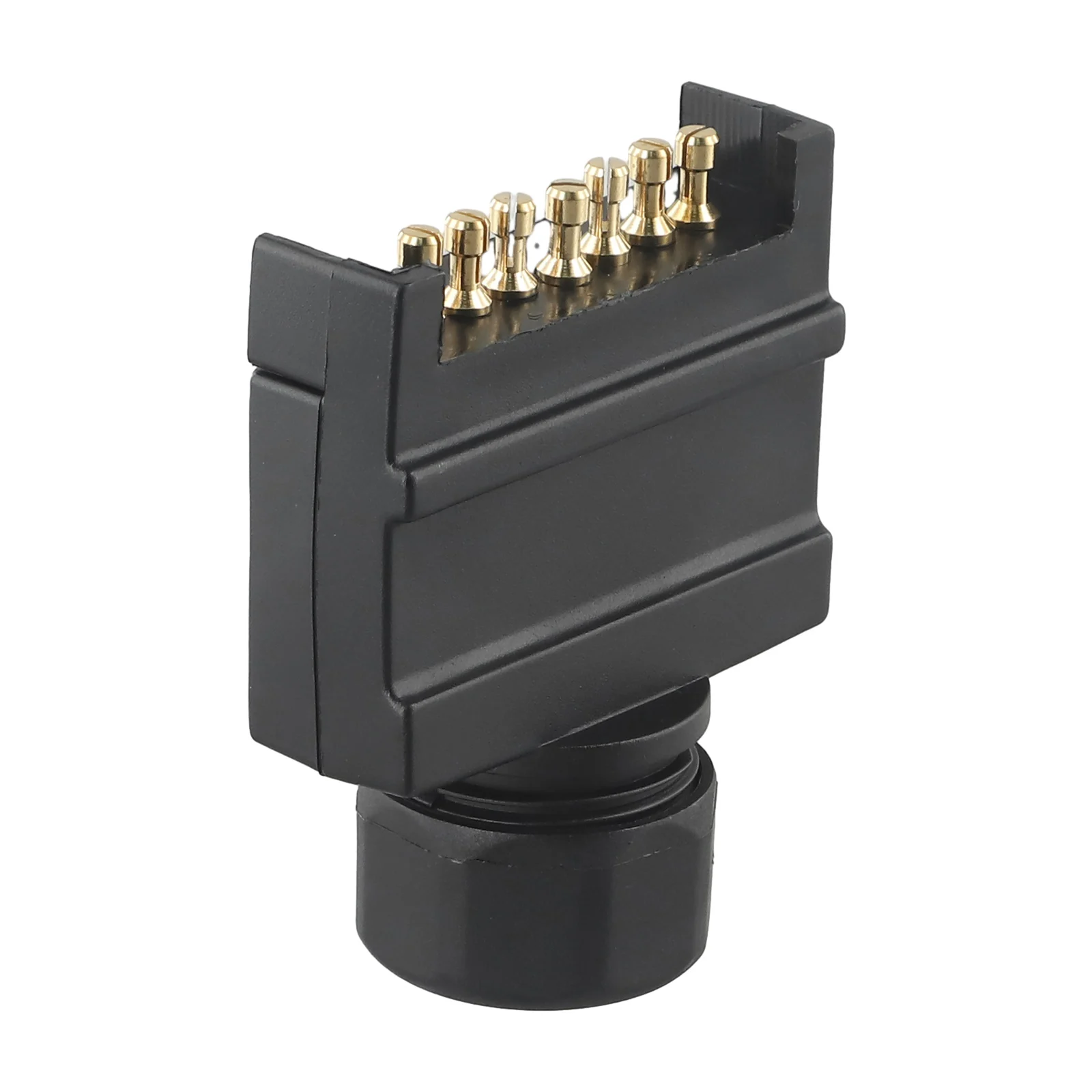 For Trucks Boats Trailers 7 Pin Connector Brake Lights For Indicators Australian Standard Black Boat Quick Fit
