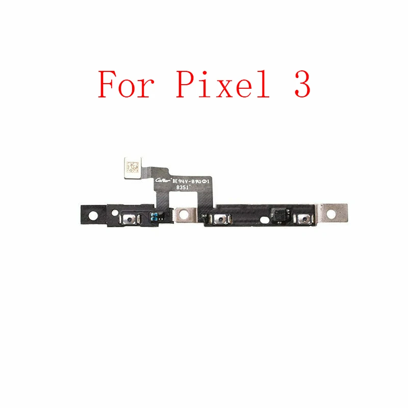 1pc Power On/Off Switch Volume Key Up Down Flex Cable For Google Pixel 3 XL 3XL 3A G020E F G H 4 XL 4XL Volume Button Flex Cable