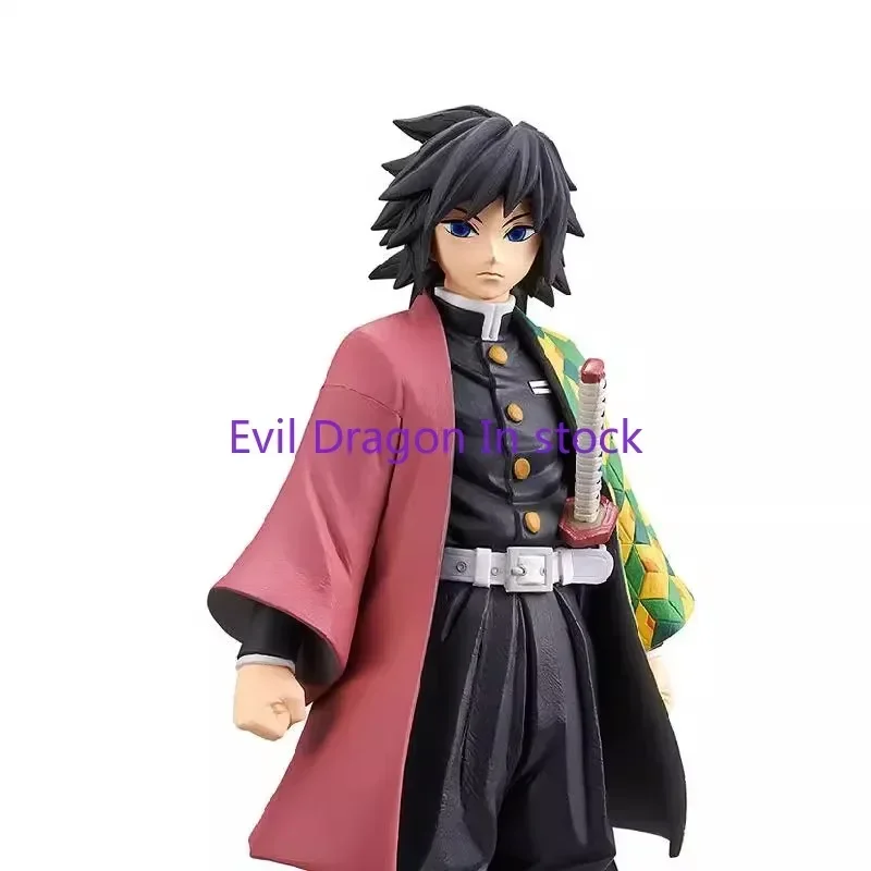 

Bandai Genuine Banpresto Demon Slayer Anime Figure Tomioka Giyuu Action Toys for Kids Christmas Gift Collectible Model Ornaments
