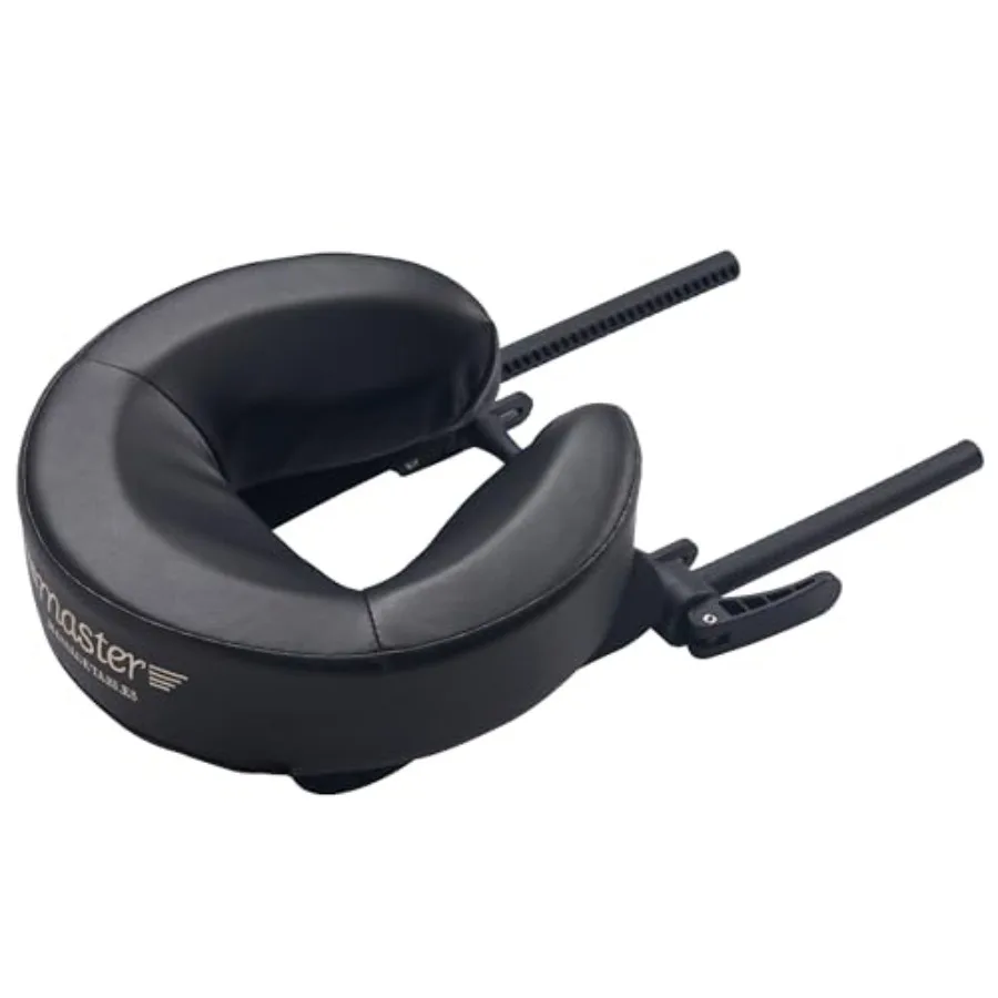 

Master Massage Deluxe Universal Size Face Cradle with Cushion for Massage Table-Salon Bed Headrest Cradle-6 Way Adjustable Face