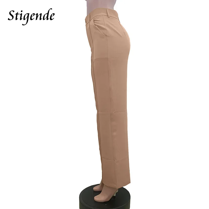 Women Solid Color Flare Leg Dress Pants Formal Work Office Bell Bottom Pants with Pockets