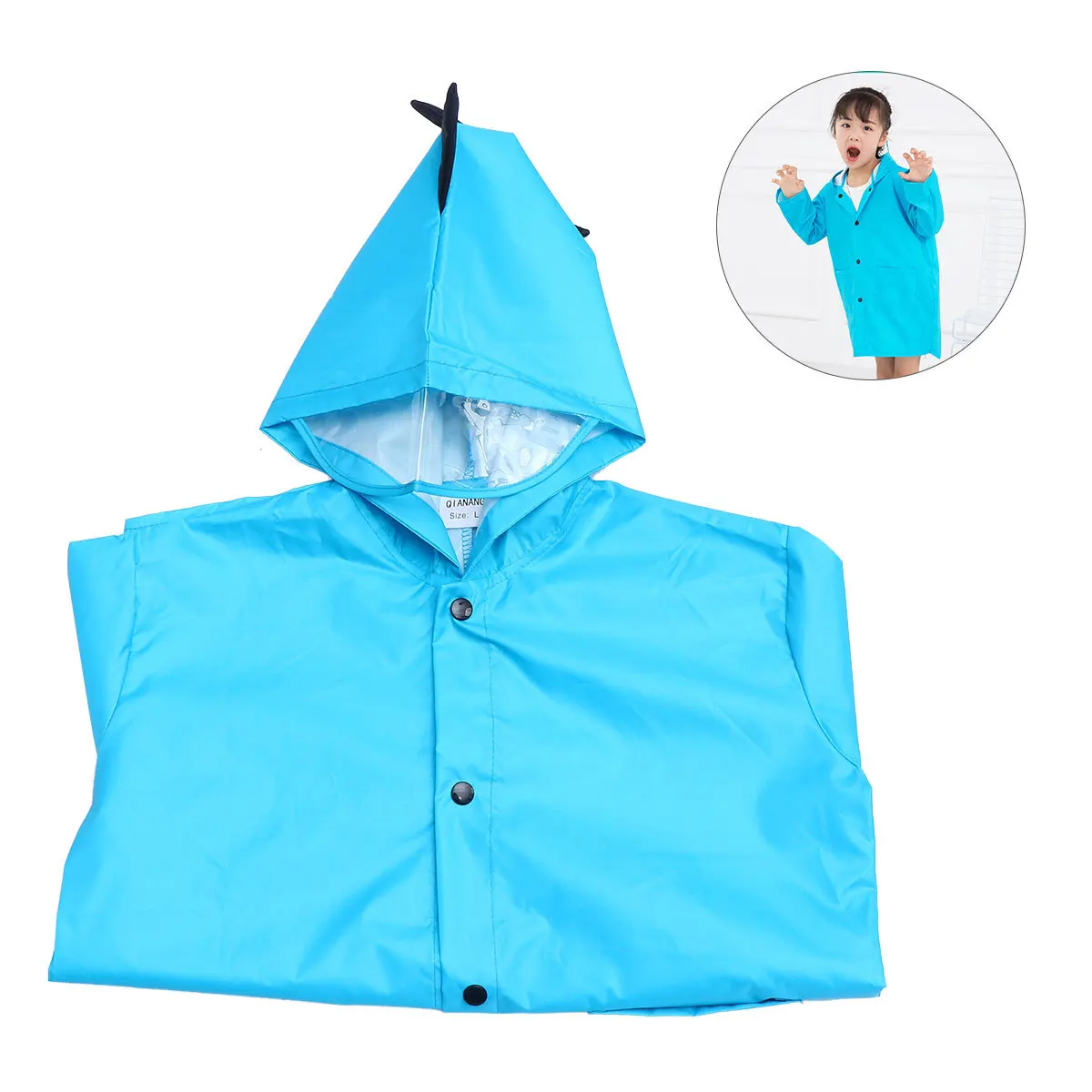 

Waterproof Jacket Dinosaur Rain Coat Ponchos for Cartoon Rainwear Raincoat