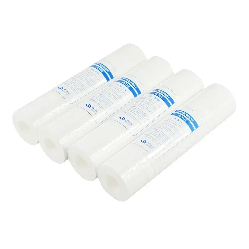 Water Purifier 10 Inch 2/4/6pcs 1-Micron Sediment Water Filter Cartridge PP Cotton Filter Water Filter System