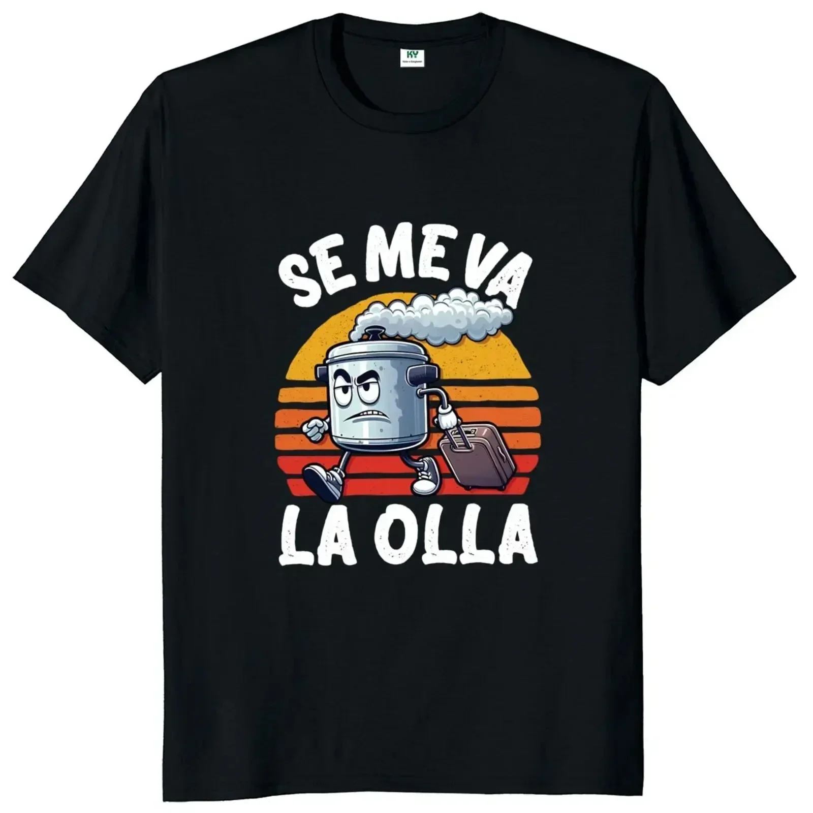 Camiseta Se Me Va La Pinza divertida camiseta Retro Y2k de chistes Spananees camiseta غير رسمية للجنسين الفقرة موهير