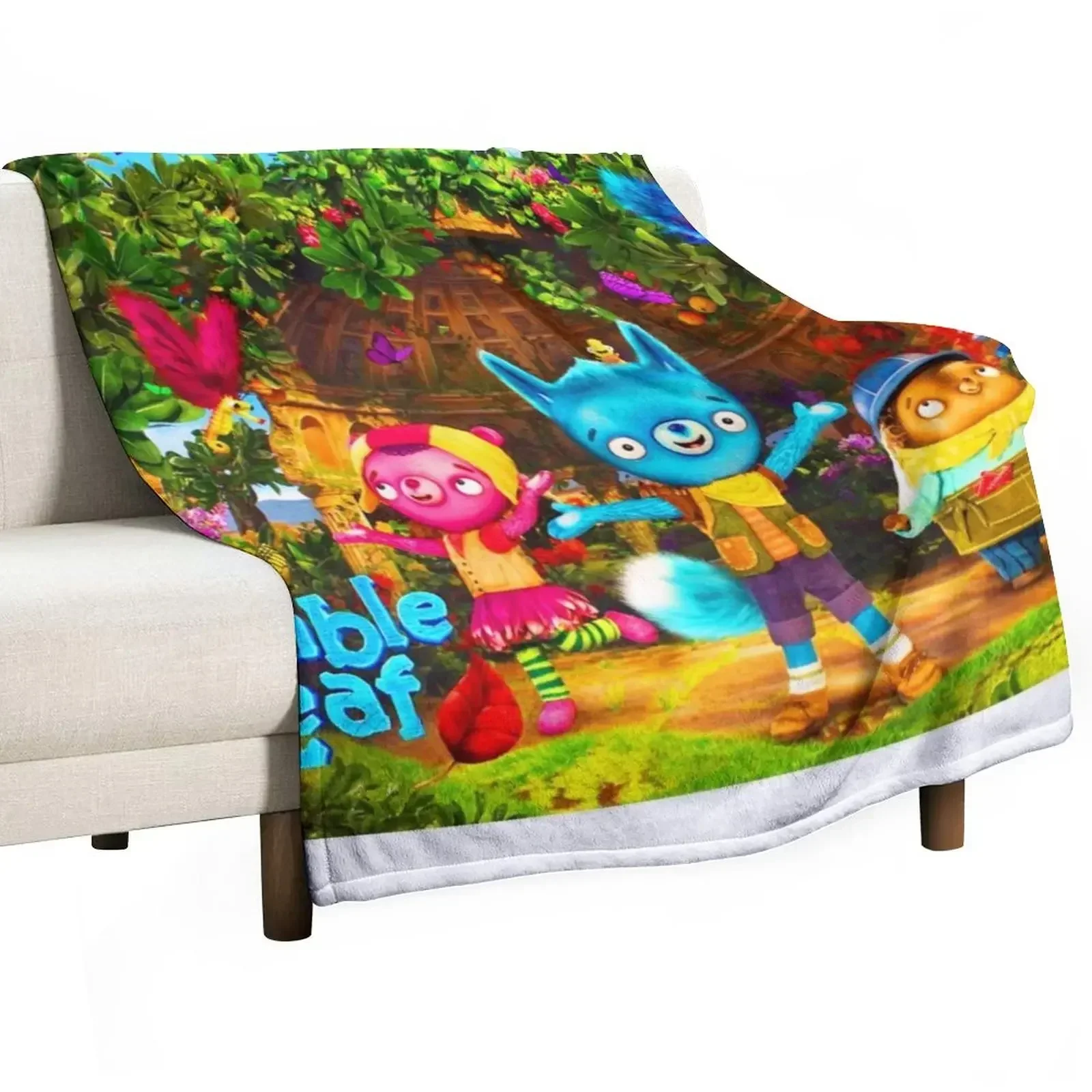 

Tumble Leaf characters tumble leaf season 5 stuffed animal birthday Throw Blanket Baby wednesday Blankets