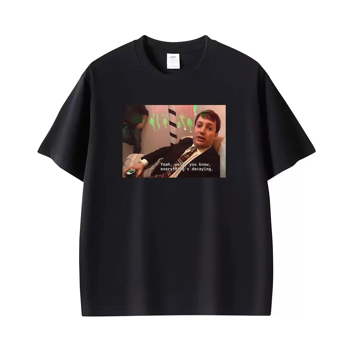 Everything's Decaying David Mitchell As Mark Corrigan in Peep Show Funny T Shirts Men Women Classic Fashion Summer Loose T-Shirt