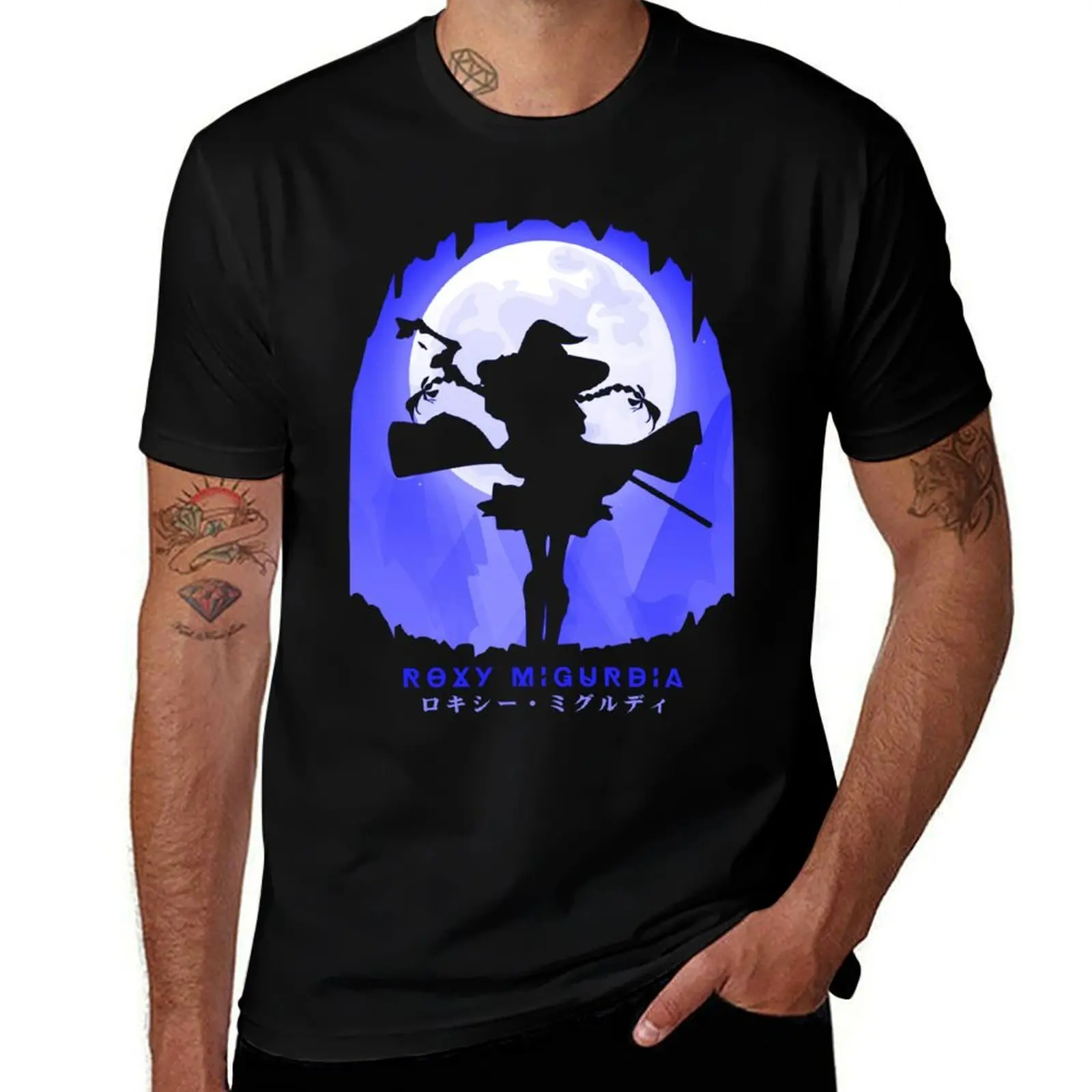 Pretty Sadly Withdrawing Reincarnated Fantasy New Life Migurdia Roxypop T-Shirt Work Casual Loose Fit T-Shirt