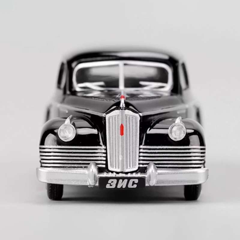 Perka 1:64 مقياس GIS ZIS-110 سيدان سبيكة محاكاة نموذج سيارة مجموعة ثابتة الديكور هدايا العيد اللعب هدية تذكارية