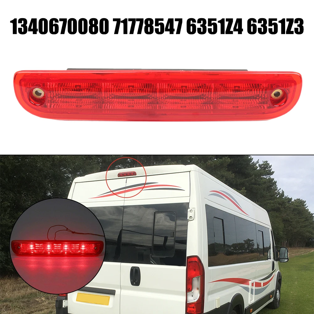 

Подходит для Fiat Ducato для Boxer, реле высокого уровня, стоп-сигнал 1340670080, красный ABS, простой в использовании, высокое качество