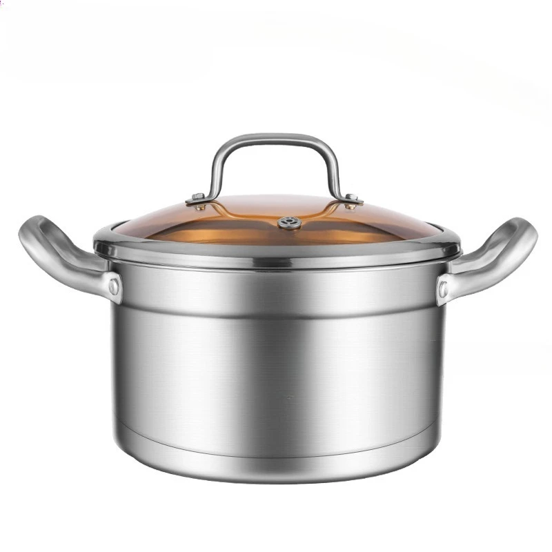 

New European 304 stainless steel soup pot, suitable for all kinds of stoves
