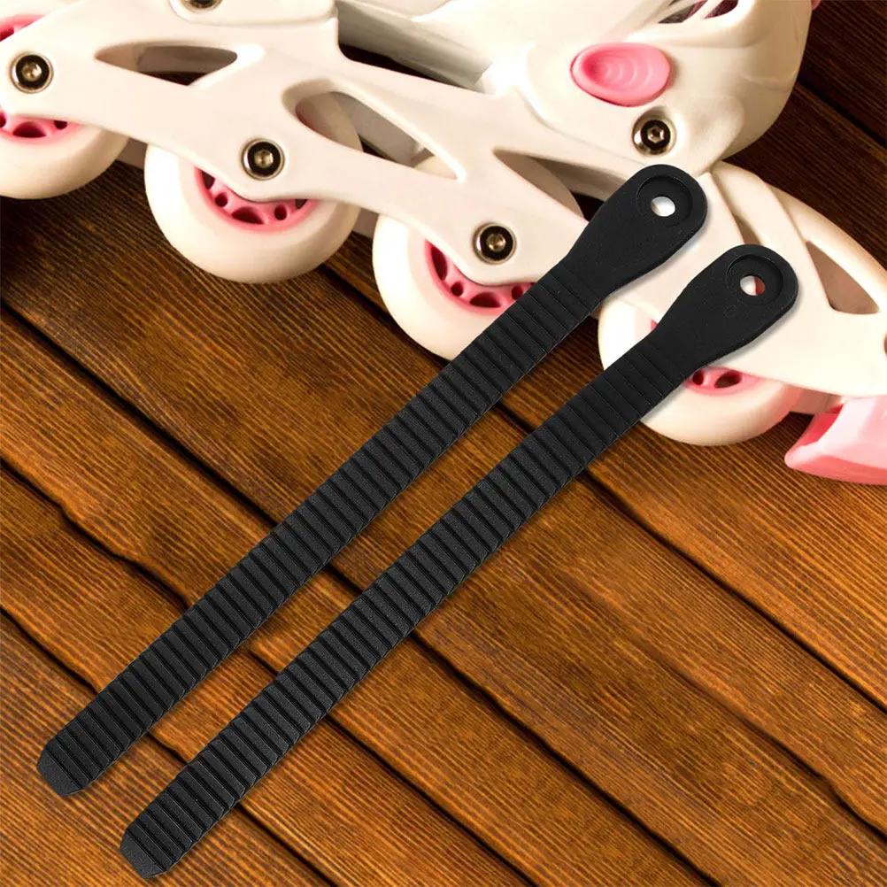 

8 шт. сменных ремней для роликовых коньков с регулируемой пряжкой, фиксирующие ремни для ледовых коньков и обуви для катания, запасные части
