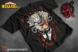 Unisex T-Shirt Boku No Hero Academia Himiko Toga T-Shirt Anime Soft Tee