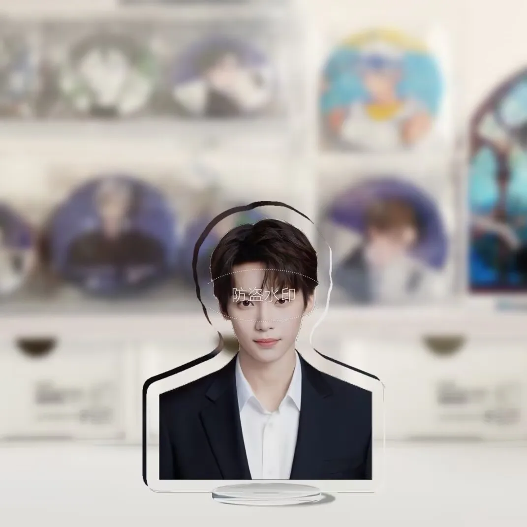 "Reverse Love 'Tian Xu Ning Zi Yu Zhan Xuan Liu Xuan Cheng'Q 버전 주변 장치 귀여운 스탠딩 사인 데스크탑 홈 장식 선물.