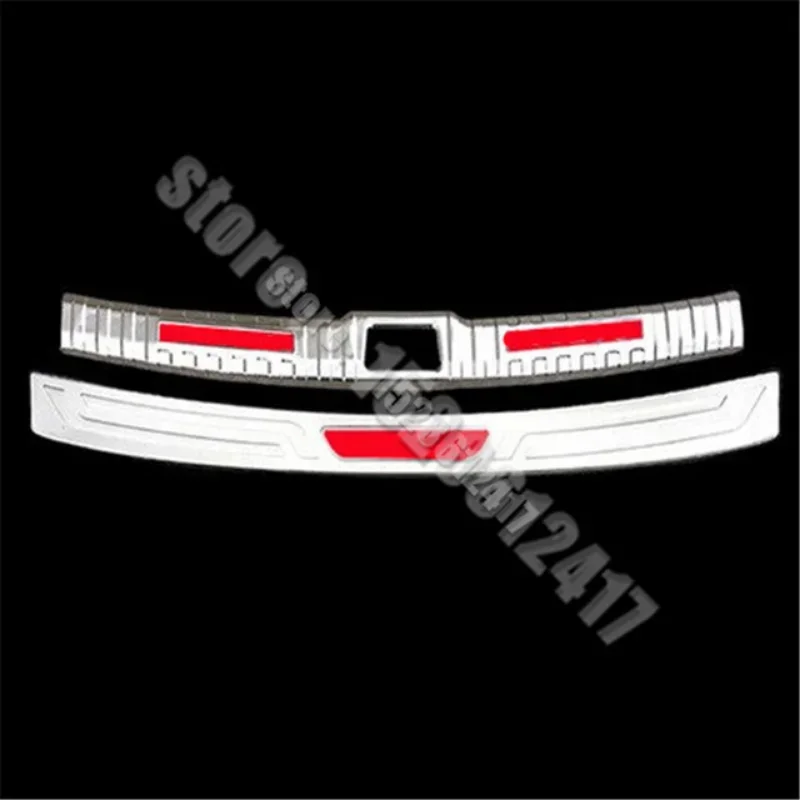 

Stainless Steel Car Rear Bumper Protector Sill Trunk Tread Plate Trim Car Accessories Car Styling For Volvo S60 2020-2022