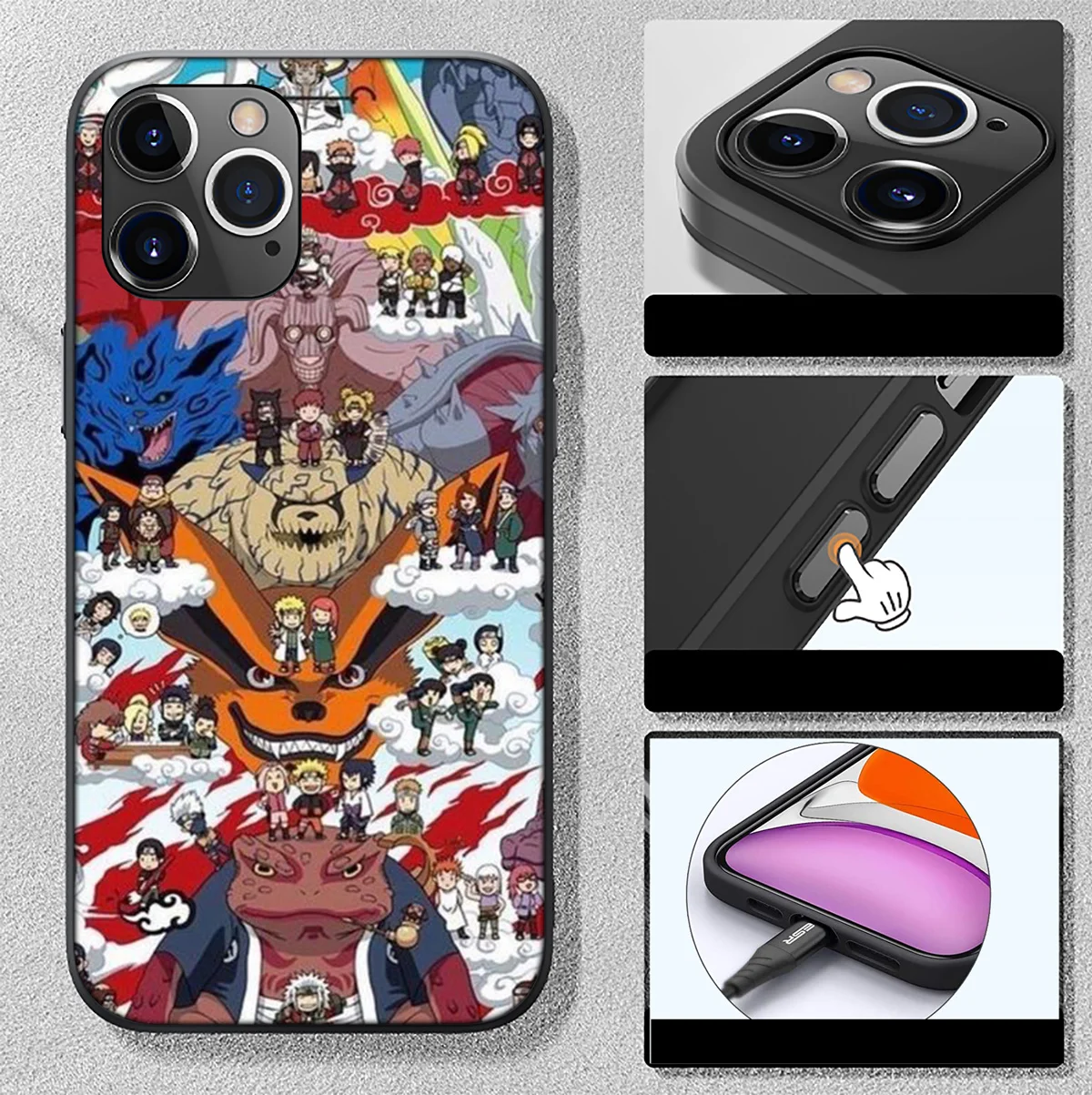 SK95 Jiraiya Phone Soft Case for Xiaomi Redmi 13 12C 12 10C 10 9C S2 10 9T 10A 9C 9A 9 8A 8 7A 7 6A 6 Pro NFC