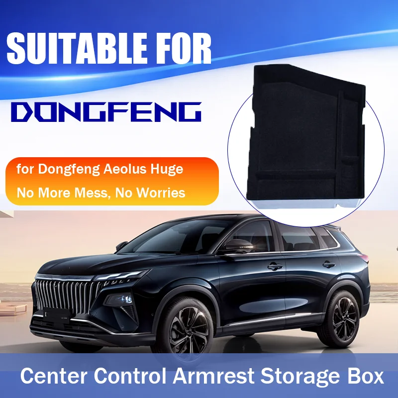 Boîte de rangement pour console centrale Dongfeng Aeolus, boîte de rangement pour accoudoir, accessoires intérieurs pour voiture