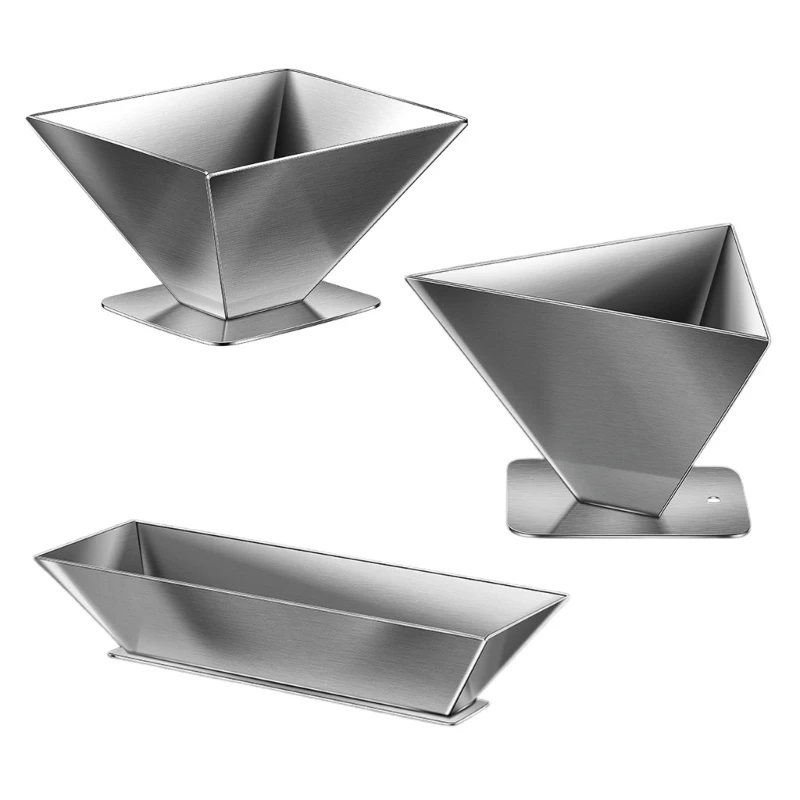 Stainless Steel Rice Dumpling Mold Non-stick Non-toxic Zongzi Mold Triangular Machine Makers Equipment Kitchen Dropshipping