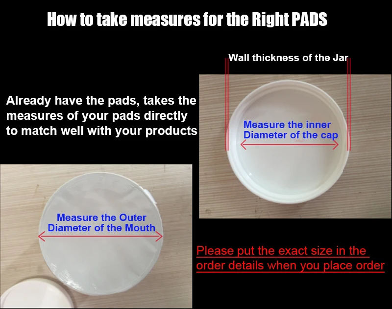 Tampão de alumínio do forro do selo da folha, selagem da indução, 28mm, 40mm, 58mm, tampa laminada plástica, forros de papel, casca fácil, 1000 PCes