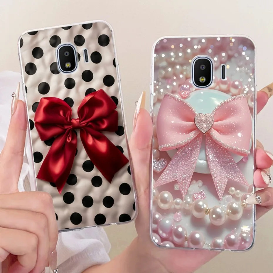 For Samsung Galaxy J2 Pro (2018) Beautiful Floral Butterfly Phone Case For Samsung J2 2018 J2Pro J250F Soft Silicone TPU Cases