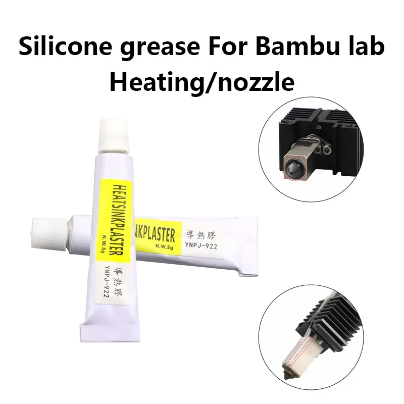 Thermal Grease for FDM 3D Printer Extruder Gear Grease Lube Reduce Noise Good High Thermal Conductivity Eco-friendly