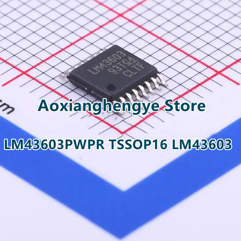 5PCS LM43602PWPR LM43603PWPR TSSOP16 LM43602 LM43603 SIMPLE SWITCHER짰 3.5 V to 36 V 3 A Synchronous Step-Down Voltage Converter