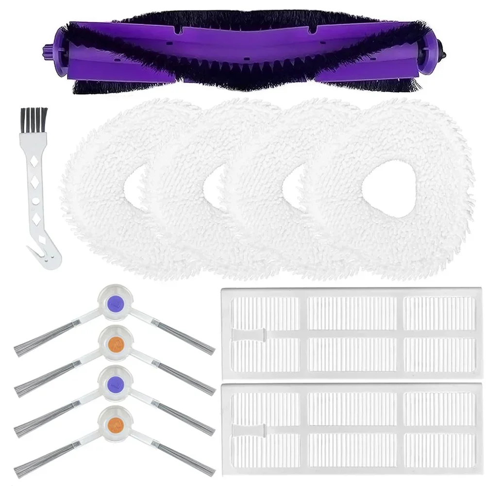 

Boost Performance and Maintain Your For Narwhal Freo Robot Vacuum with this Accessories Set Main Brush Filters Wipes