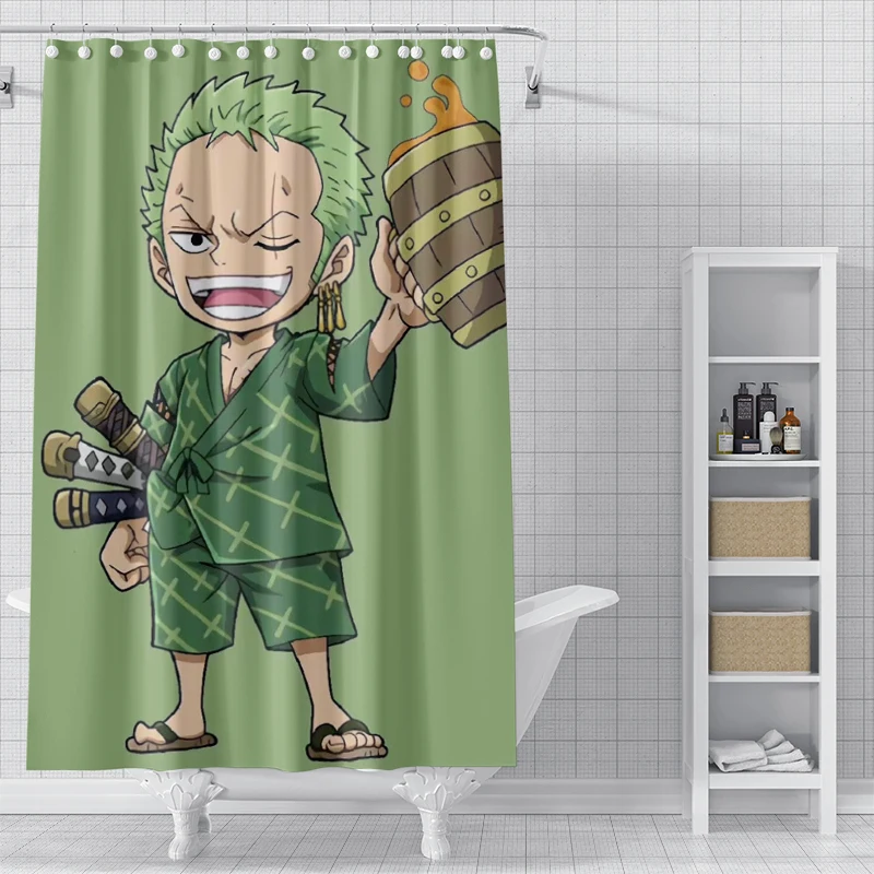 Home shower curtains for bathroom waterproof fabric bathroom Curtains Anime animal style modern shower curtain 180x200 90x180