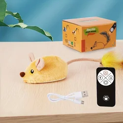 Pet Electric Toy Simulation Cat and Mouse Toy USB Charging Self-Hi Bored Cat Chasing Pet Toy Indoor Pet Products