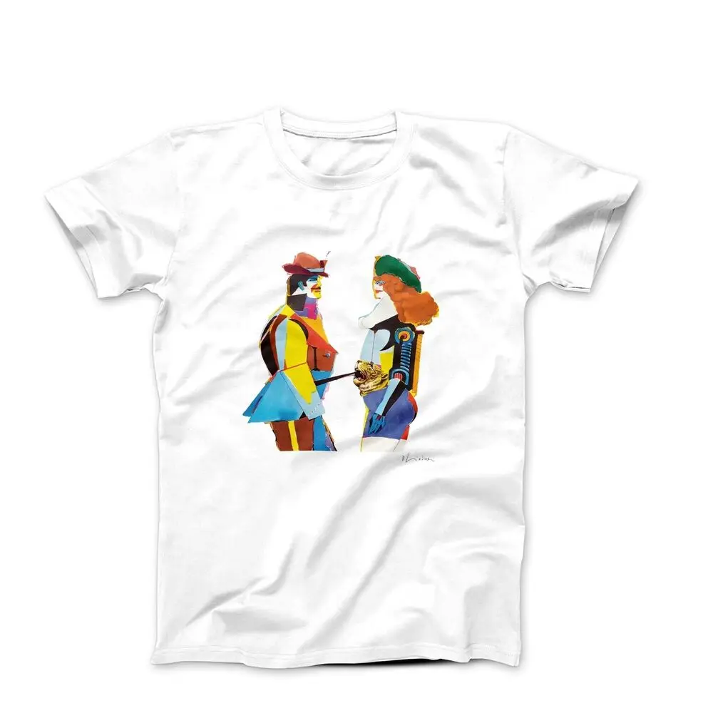 Richard Lindner Sophistication (1975) Artwork T-shirt High Quality 100%Cotton Short Sleeve