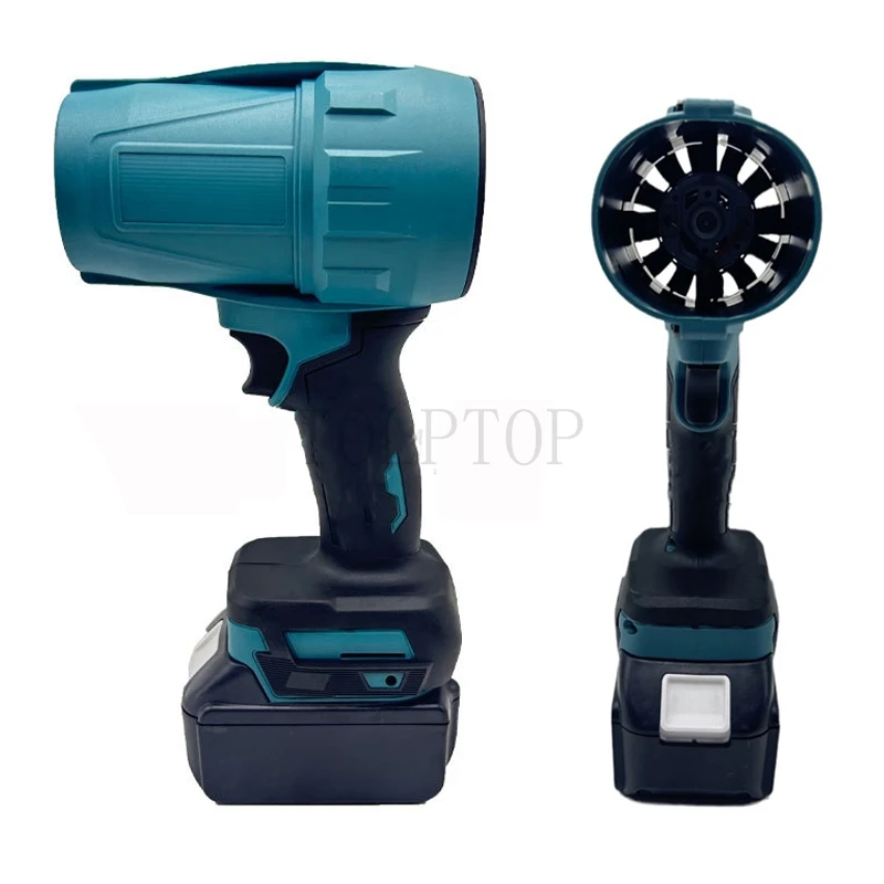 Cordless Violent Turbo Fan Air Blower Dusting Machine Handheld Leaf Blower For Makita 18V Li-ion Battery Wireless Fan