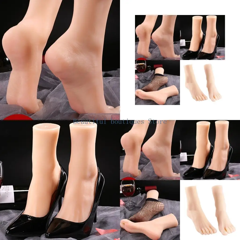 

U4LF Professional TPE Foot Mannequin Размер 36 модель ног обуви для обуви для обуви