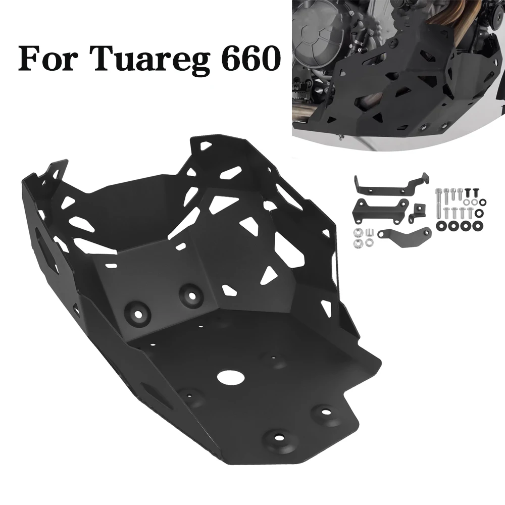 For Aprilia Tuareg 660 Tuareg660 2021-2024 Motorcycle Lower Engine Chassis Protection Belly Pan Cover Guard Bottom Skid Plate