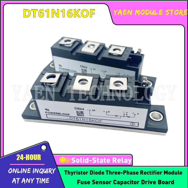 

DT61N16KOF DT61N12KOF DT61N14KOF NEW ORIGINAL IGBT MODULE IN STOCK