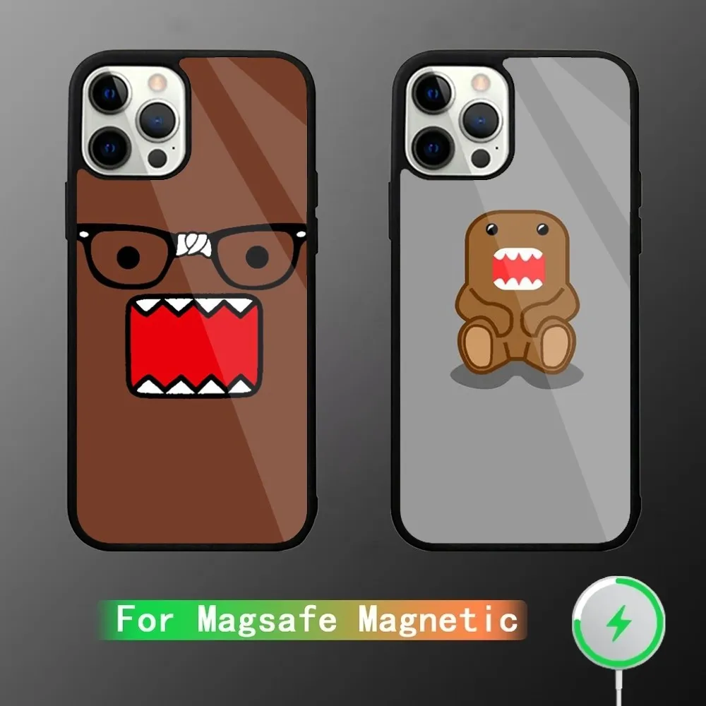 

Cute Domo kun Phone Case For iPhone 15,14,13,12,11,Plus,Pro,Max Mini Magsafe Magnetic Wireless Charging